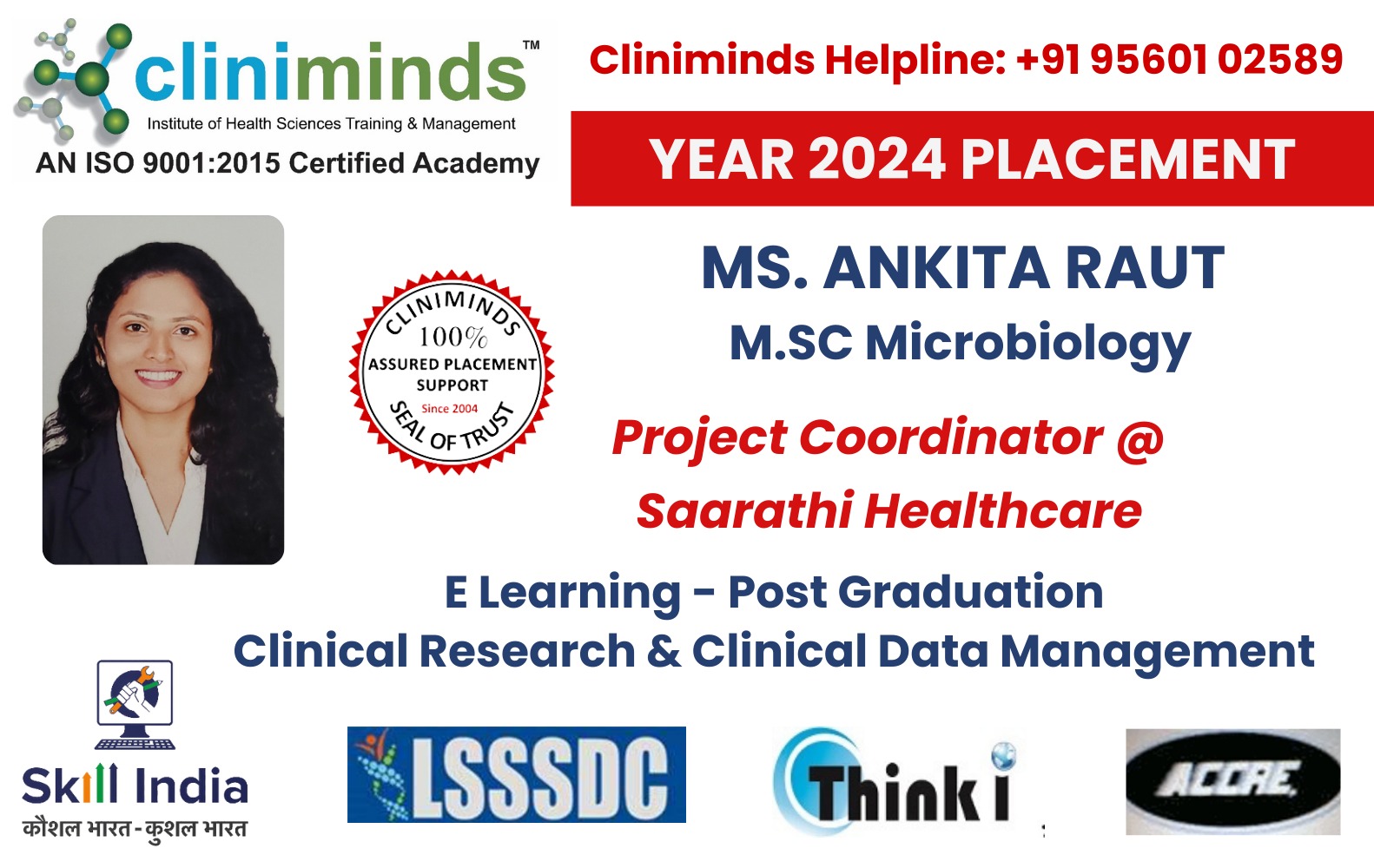 Cliniminds Drug Regulatory Affairs Placements